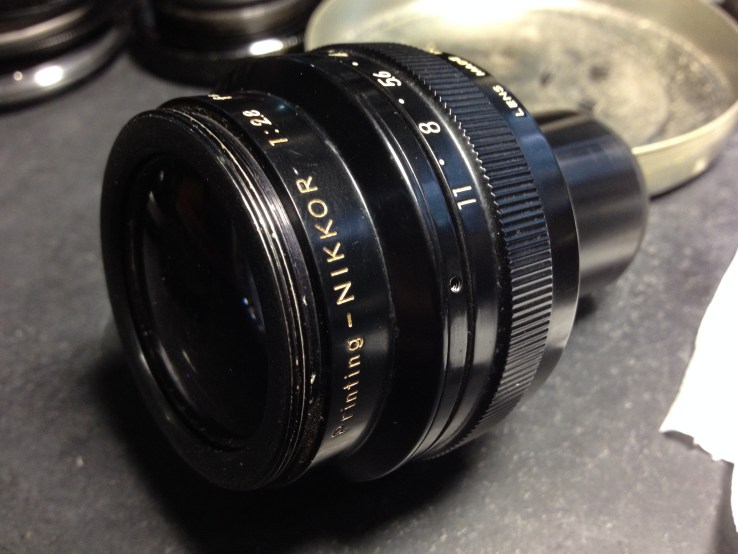 95mm printing-nikkor lens